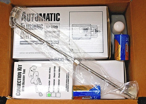 Rubbermaid Automatic Flushing Unit Chrome Auto Hygiene  TC 500469   S5793