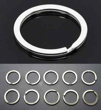 HEAVY DUTY Split Ring Stainless Steel 30mm 1.2 inch diameter Silver
