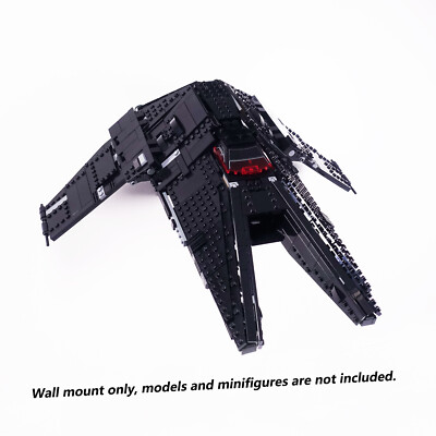 Wall mount for LEGO 75336 Inquisitor Transport Scythe, Wall mount only.
