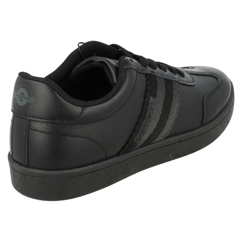 Uomo Lambretta Nero/Sintetico Nero Scarpe Sportive: LAM0005 - Foto 9 di 10