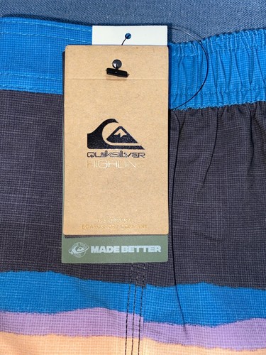 Quiksilver Little Boys Surfsilk Resin Tint Boardshorts Color Tarmac Size 5 - Picture 4 of 6