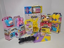 Peeps Toy Gift Set- 8-Piece Easter Plush Candy Milkshake Pancake Bunny Decorator
