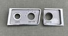 <!--F#f_0-->HOLDEN 1965-68 HD-HR GENUINE CHROME DASH LIGHTS-LIGBHTER-IGNITION SURROUNDS!! EC<!--F/-->