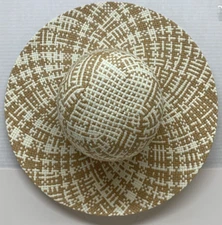 PAPER HAT Women’s One Size Large Brim Floppy Summer Sun Hat no tags