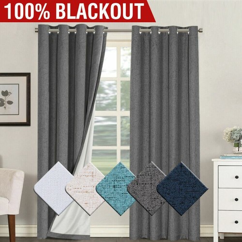 100 blackout curtains
