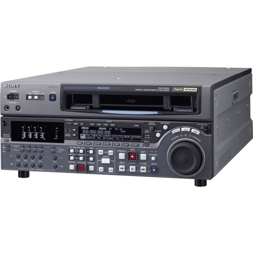 SONY DVW-2000 Digital Betacam Videocassette Recorder Professional Grade