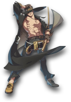 Johnny Guilty Gear Strive Weatherproof Anime Sticker 6'' Car Decal