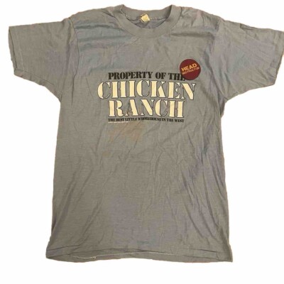 Vintage 80’s Chicken Ranch Nevada T-Shirt | eBay