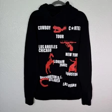 Beyonce Cowboy Carter Tour Jacket Medium Black Zip Up CCT 2025 Concert Merch M