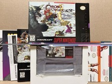 Chrono Trigger Nintendo SNES Complete Tested Manual Registration Card Near Mint
