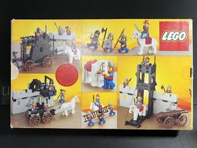 Lego 6061 Siege Tower Legoland Castle System 100% Complete w/ Box & Instructions
