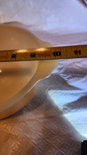 Fire King Peach Lustre Casserole Dish Set 1.5 Qt Oval & 2 Qt Round Made In USA - Picture 13 of 15