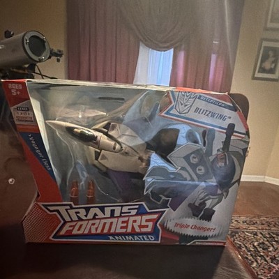Hasbro Transformers Animated Voyager Blitzwing Action Figure