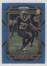 2022 Panini Prizm Rookies Light Blue Prizm Alontae Taylor #392 11th