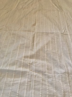 IKEA Ofelia Vass Duvet Cover Queen White Cotton 82 x62 