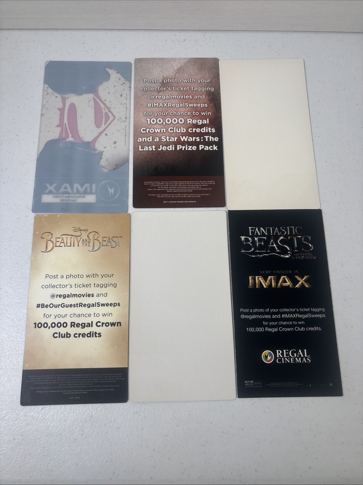 IMAX  Tickets Bundle Lot 19