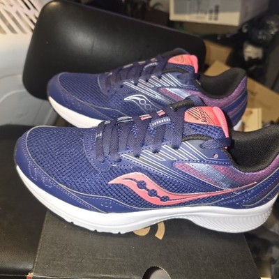 Saucony Women's Cohesion 15 in the ''Cobalt/Punch Running Shoes Size 7