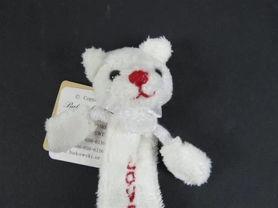 Barbara Bukowski Teddybär TIM Bär Bookmarker Lesezeichen Plüsch NEU