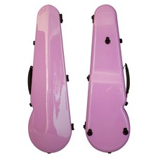 High Quality Triangle Mixed Carbon Fiber 4/4 Violin Case with Handles Straps