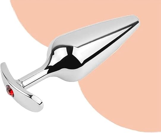 Stainless Steel Anal Butt Plug Vagina Prostate Stimulation Wearable Sex Toy SM