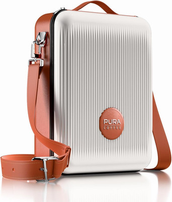 Portable Espresso Machine Carrying Bag, EVA & PU Travel Coffee Maker Bag with Du