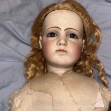Antique Rare Bisque French Fashion Doll