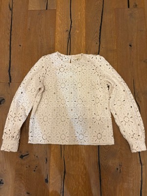 *Sezane* Bluse ''Jesse'' ,  Gr. 34, Ecru, Neuwertig! NP. 100.- 