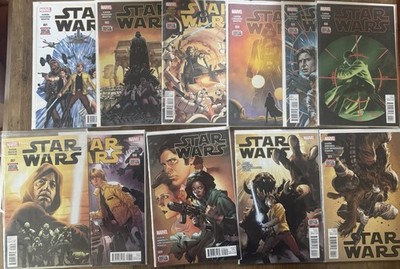 Star Wars #1 11 (2015) Marvel Comics Vol. 2 1-11 Complete Run VG
