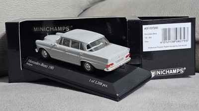 1/43 Minichamps Mercedes-Benz 190 1961 | eBay