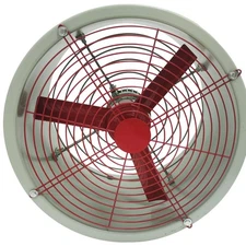 15in Cylinder Pipe Fan Axial Flow Fan Explosion Proof Exhaust Fan Warehouse 110V