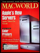 MacWorld Magazine May 1993 Apple's New Servers Apple Takes On Novell