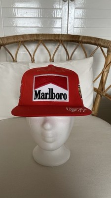Vintage Scuderia Ferrari Marlboro F1 Snapback Cap Hat Eddie Irvine
