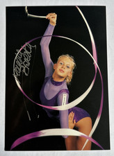 orig. Autogrammkarte Turnen Rhytmische Sportgymnastik Magdalena Brzeska (2359)