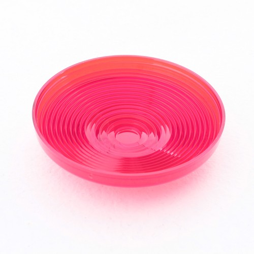 Peterson 33815R Red 4-1/8" Round Stop Turn Tail Light Replacement Lens Acrylic - Picture 3 of 4