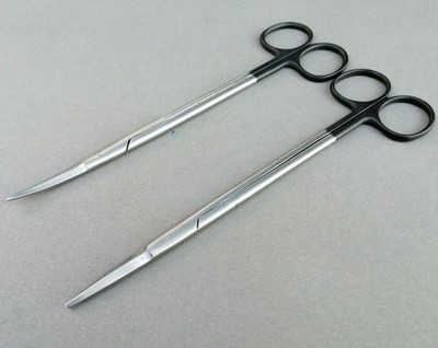 Facelift Gorney SuperCut Operating Scissors Str & Cur Plastic Surgery 7''