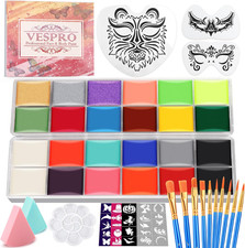 Face Painting Kit For Kids Party 22 Colors Face Paint Kit Includes Paint Tray
