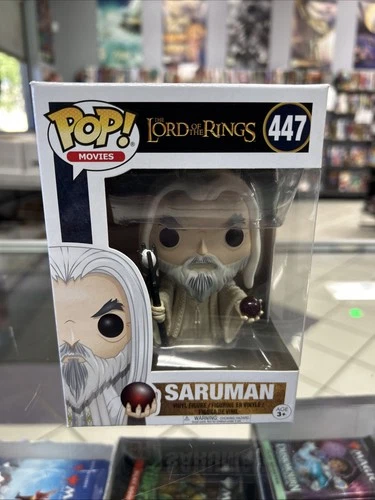 Funko POP! Movies - Lord of the Rings Vinyl Figure - SARUMAN #447