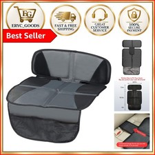 Durable Waterproof Car Seat Protector with Leather Corners  Non-Slip Backing