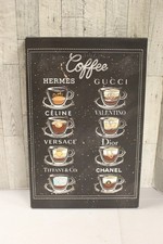 Fashion Designer Coffee Choices Wall Art - Used