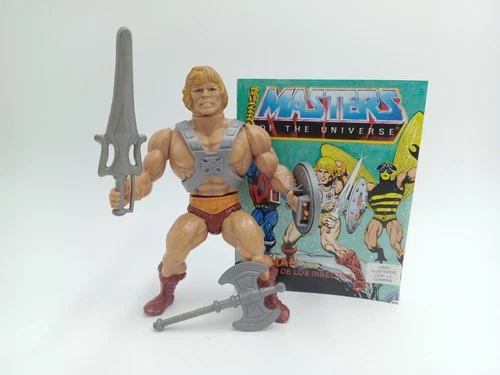 He Man Long Neck Complete Top Toys Argentine Motu Vintage 80 Not Mattel Skeletor