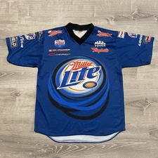 Don Prudhomme Miller Lite Racing Shirt, Outer Circle Motor Sports Wear M