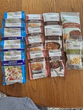 Lot Of Prepper Camping Food Life Balanced Fully Cooked Ready To Eat Food Chicken