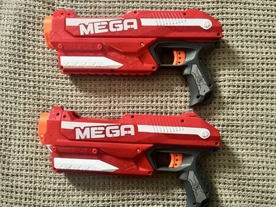 Nerf Mega Magnus Blaster Gun Toy Lot of 2 - Tested!!