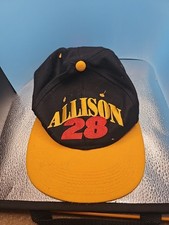 Rare Davey Allison 28 NASCAR Snapback Hat Texaco Racing Car 28 Vintage Logo