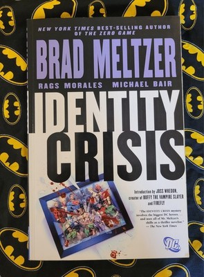 Identity Crisis TPB (DC Comics 2005 October 2006) Signed By Rags Morales