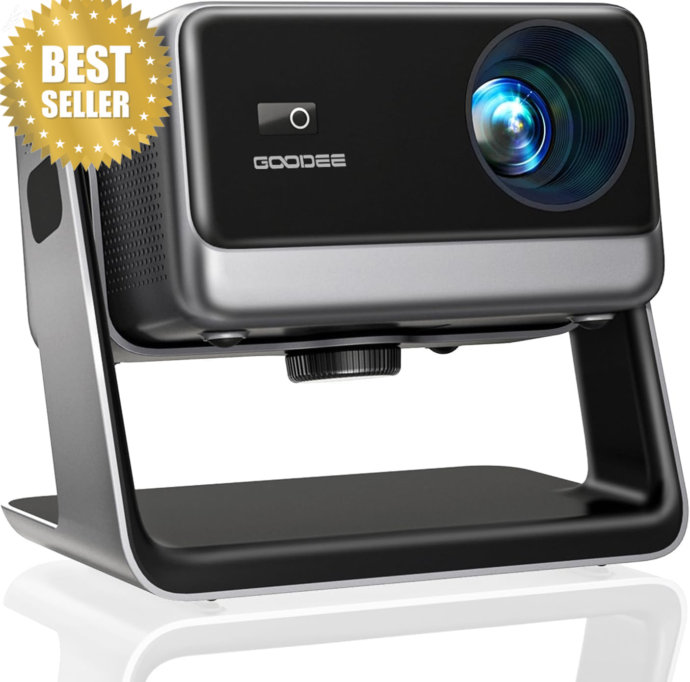 Smart Projector WiFi Bluetooth 1080P Auto Focus Keystone 4K Decode Home Theater