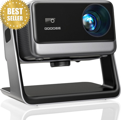 Smart Projector WiFi Bluetooth 1080P Auto Focus Keystone 4K Decode Home Theater