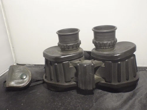 Original Swedish Army officers Carl Zeiss 6x30 rubbercoated Binoculars