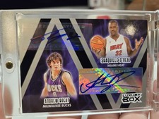 Shaquille O'Neal Andrew Bogut Auto Dual #/25 Shaq Luxury Box One On One 2006 SSP