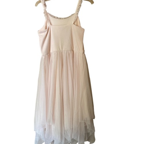 Zenzi Mädchen ärmelloses 3D Blumen Mesh Taschensaum Kleid - Creme Gr. XXL (18) Neu mit Etikett - Bild 7 von 10
